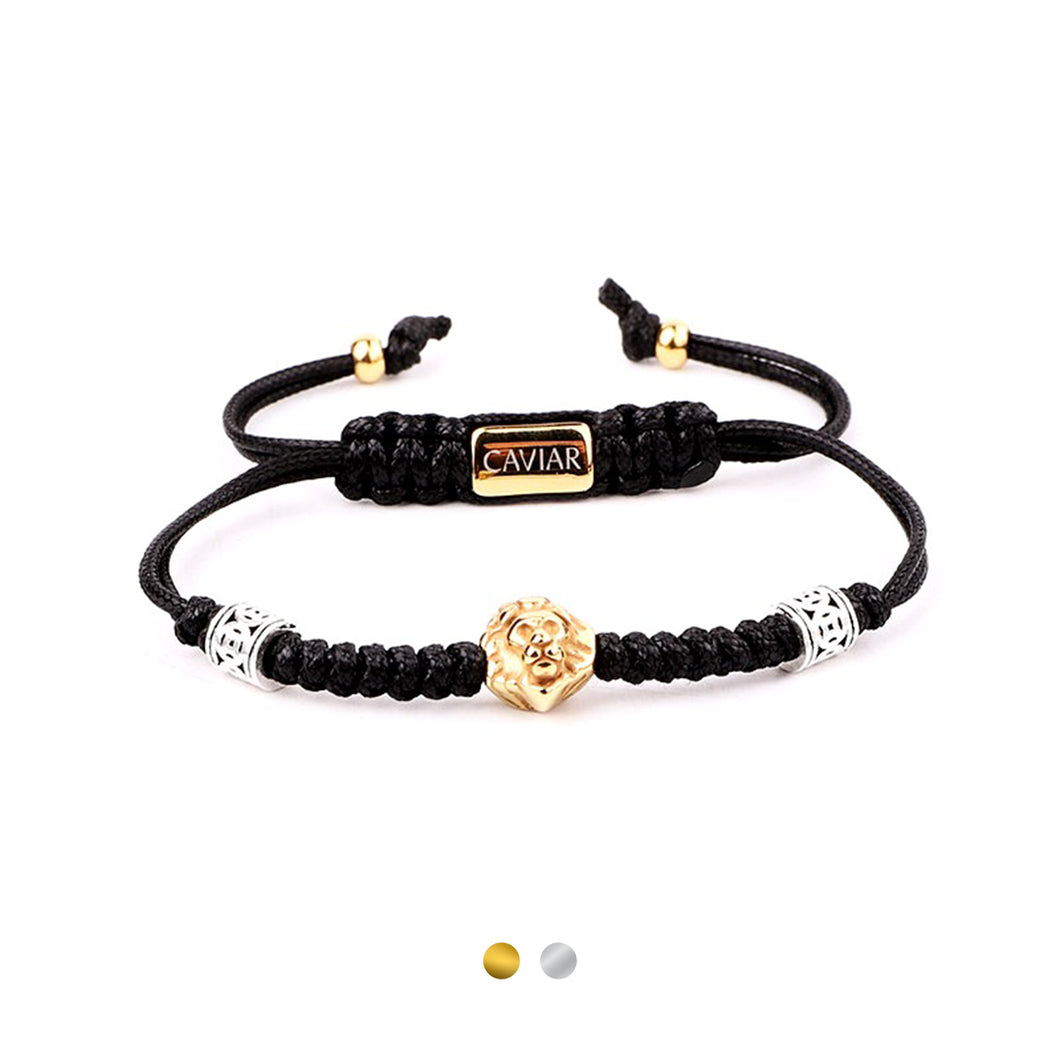 Lion Black x Sterling Silver